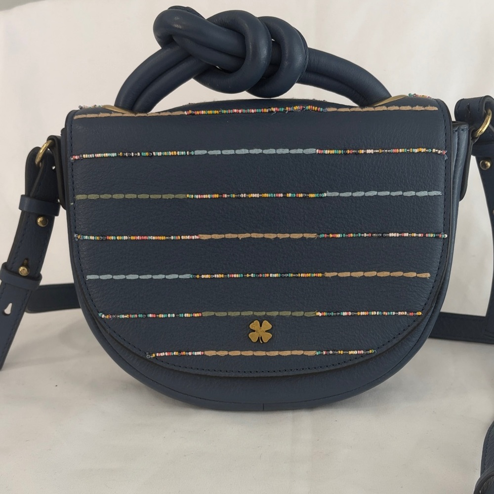 Stylish Navy Blue Crossbody Bag